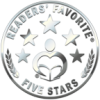 Readers' Favorite 5 Star Badge for website